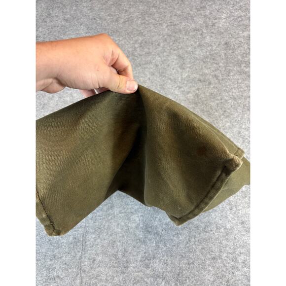 Vintage Y2K Gap Canvas Tote Bag Army Green Blue Storage Travel Lightweight - Picture 5 of 7